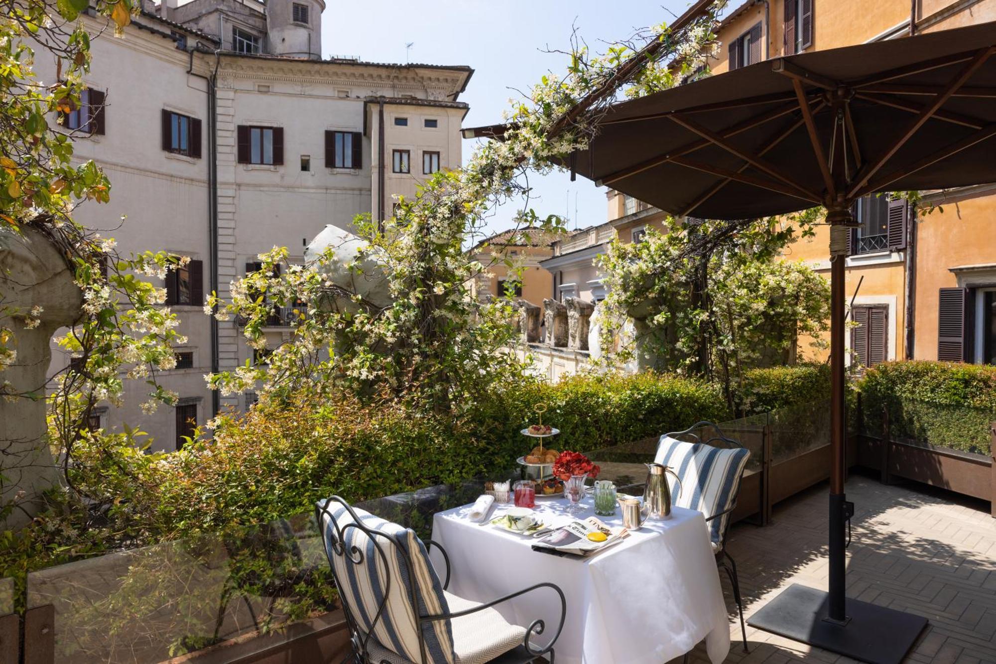 Hotel Vilon - Small Luxury Hotels Of The World Рим Экстерьер фото